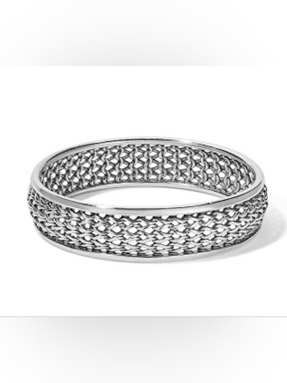 $78 NWTS Brighton "Delicate Memories" Bangle Bracelet w Intricate Chain Pattern!